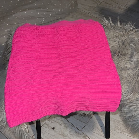 M U.S.A one size fits all pink mini skirt - Picture 4 of 4